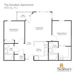 The Goodwin Apartment floorplan image