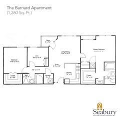 The Barnard Apartment floorplan image