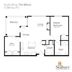 South Wing: The Wilcox floorplan image