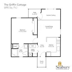 The Griffin Cottage floorplan image