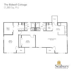 The Bidwell Cottage floorplan image