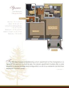 Spruce floorplan image