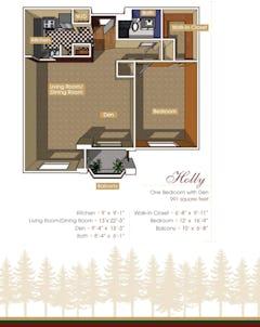 Holly floorplan image