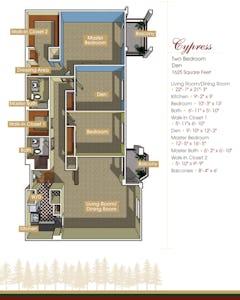 Cypress floorplan image