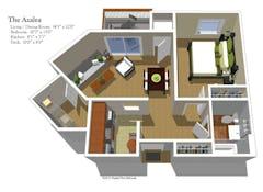 Azalea floorplan image