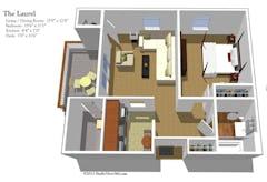 Laurel floorplan image