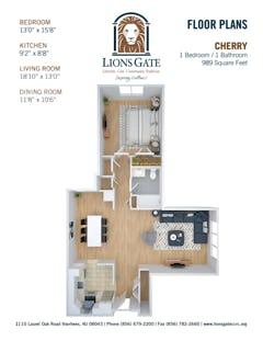 Cherry floorplan image