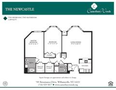 The Newcastle floorplan image