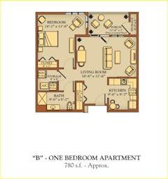 B Layout floorplan image