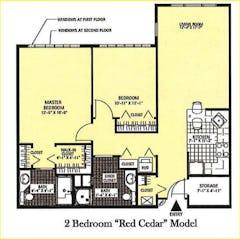 The Red Cedar floorplan image