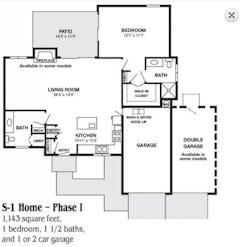 S-1 Home-Phase 1 floorplan image