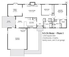 S-5-3A Home-Phase 1 floorplan image