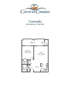 Coronado floorplan image
