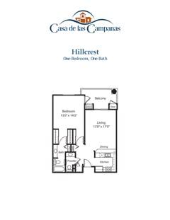 Hillcrest floorplan image