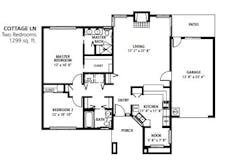 Cottage LN floorplan image
