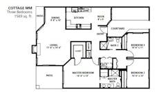 Cottage MM floorplan image