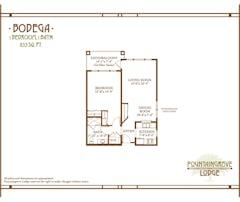 The Bodega floorplan image