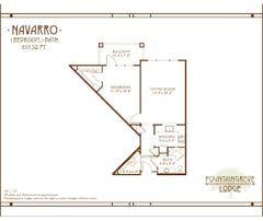 The Navarro floorplan image