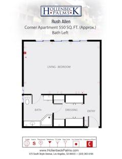 The Corner Apartment floorplan image