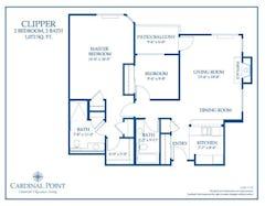 The Clipper floorplan image