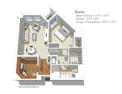 Avon floorplan image