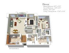 Devon floorplan image