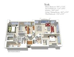 York floorplan image