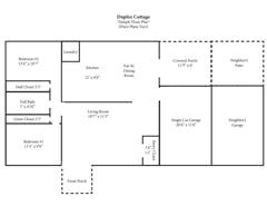 Duplex Cottage floorplan image