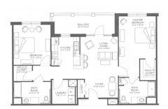The Meade at West Apartments floorplan image