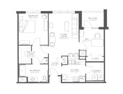 The Penn  at West Apartments floorplan image