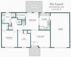 The Laurel floorplan image