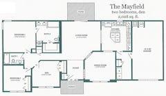 The Mayfield floorplan image
