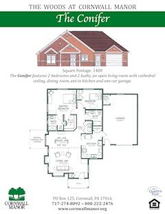 The Conifer floorplan image