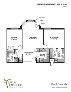 The Two Bedroom C floorplan image
