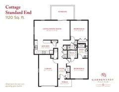 The Standard End Cottage floorplan image
