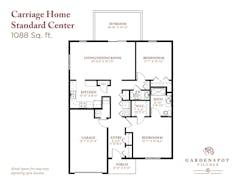 The Standard Center Carriage Home floorplan image