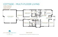 The Multi-Floor Living Cottage floorplan image