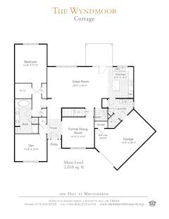 The Wyndmoor Cottage floorplan image