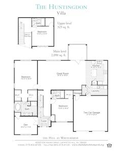 The Huntingdon Villa floorplan image