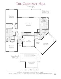The Chestnut Hill Cottage floorplan image