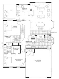 The Chesterfield at The Mews floorplan image