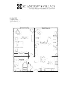The Carnegie floorplan image