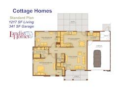 The Standard Cottage floorplan image