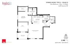 Type A at Hybrid Homes floorplan image