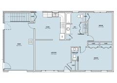 Duplex without Florida Room floorplan image