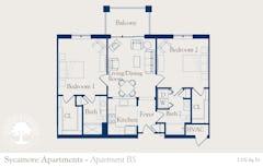 Apartment BS floorplan image