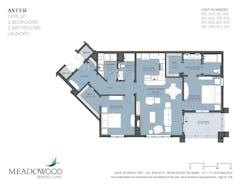 The Aster at The Grove floorplan image