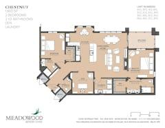 The Chestnut at The Grove floorplan image