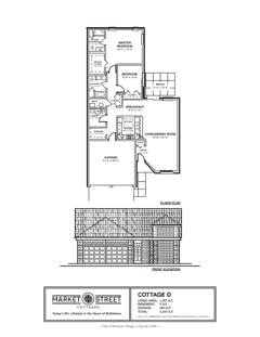 Cottage D floorplan image