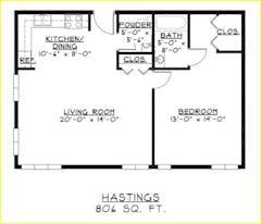 The Hastings floorplan image